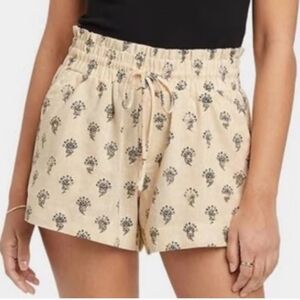 a new day High Waist Tan and Black Shorts